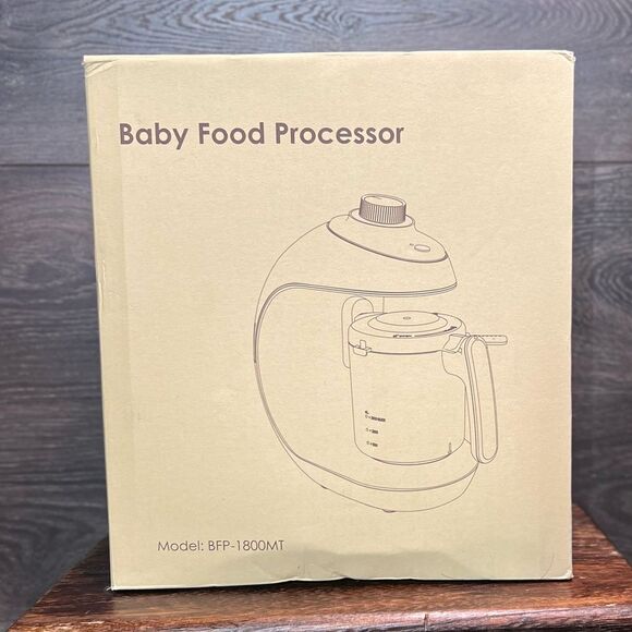 MaxKare Baby Food Processor in Mint Green/Blue. New in box! - Picture 8 of 14